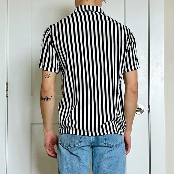 Stripped Button Down - Picture 2 of 4